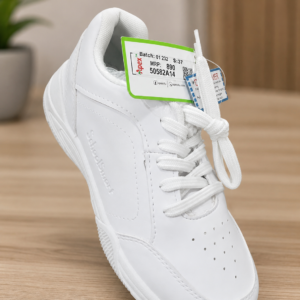 Apex SchoolSmart All-White Unisex School Shoes (Wholesale)