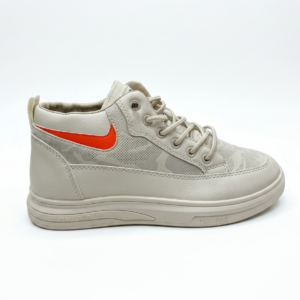 China Beige High Neck Converse