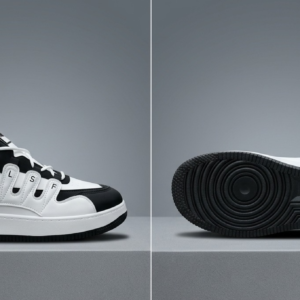 Nike High-Top Sneaker White Black 11