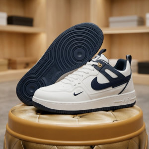 Nike High-Top Sneaker White Blue 10